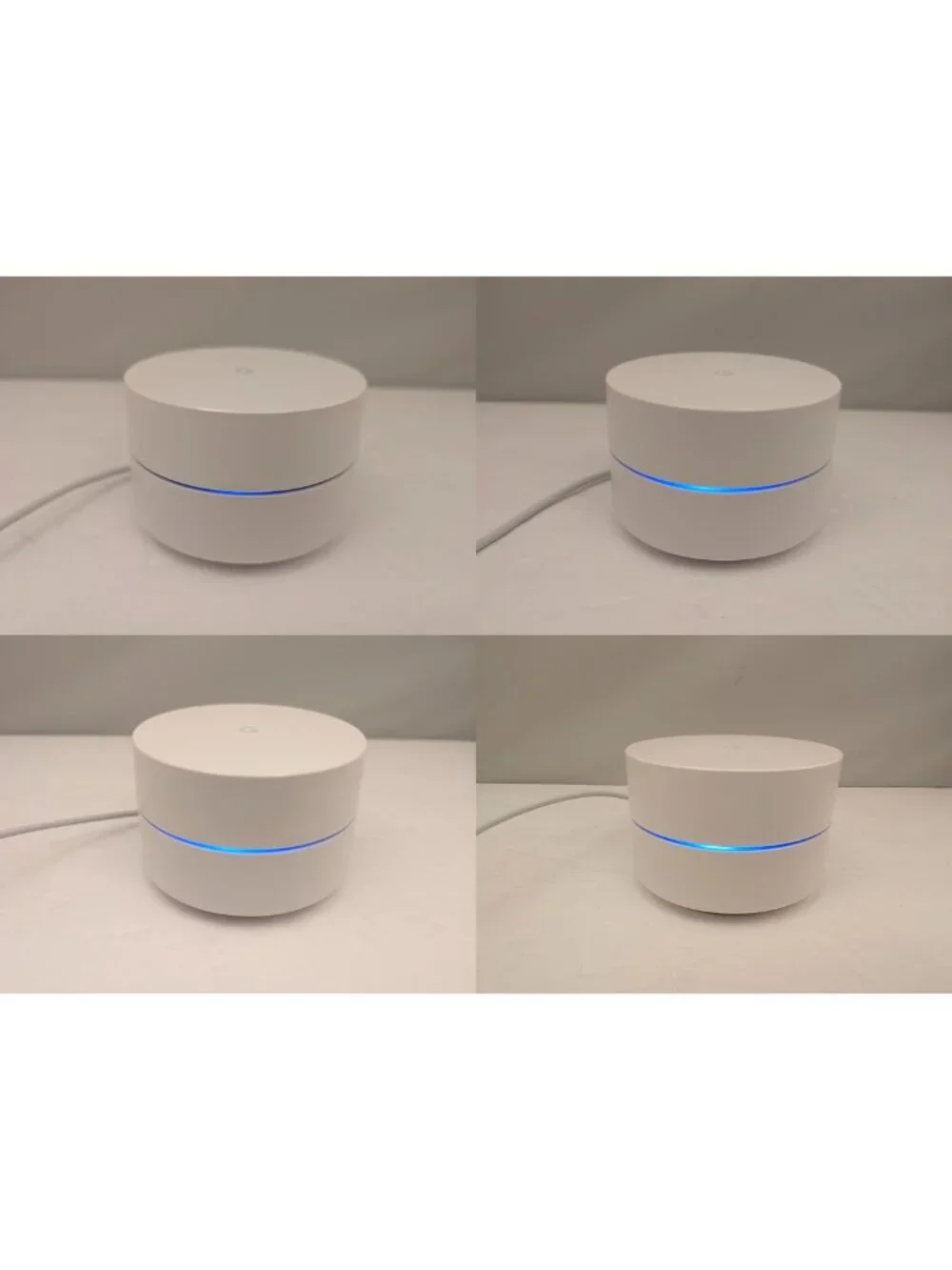 Google Wifi AC1200 Mesh Router w/ AC Adapter | 4 Pk | Model AC-1304 | GA02430-US